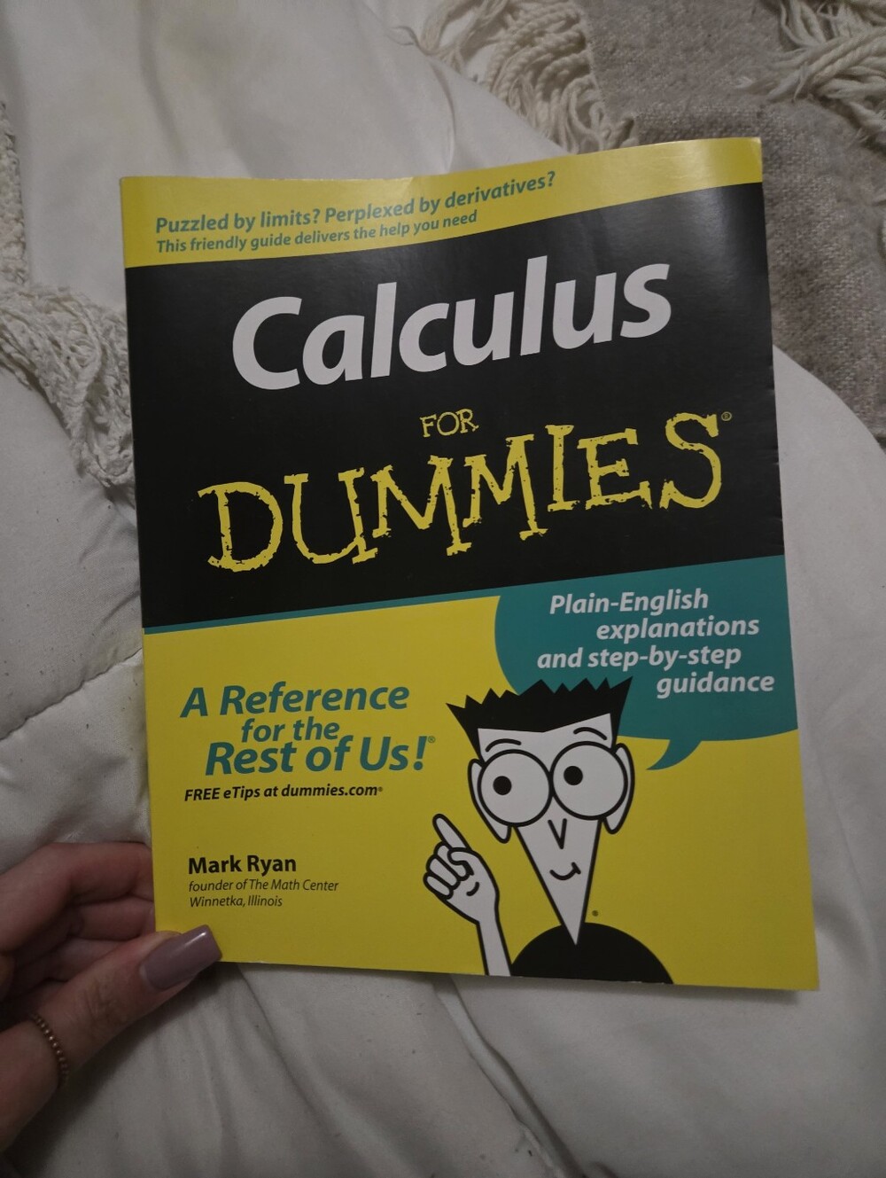 Calculus For Dummies Yellow & Black Paperback Guide